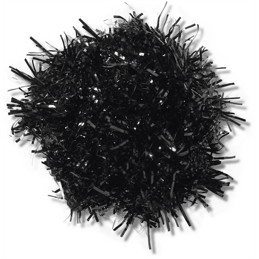 Black Tinsel Pom Jibbitz™ charms | Crocs US