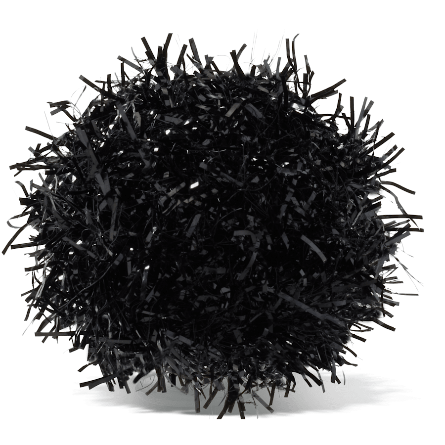 Black Tinsel Pom Jibbitz™ charms | Crocs US