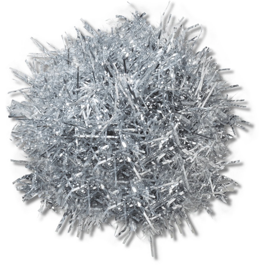 Silver Tinsel Pom Jibbitz™ charms | Crocs online