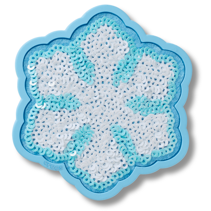 Sequin Snowflake Jibbitz™ charms | Crocs outlet