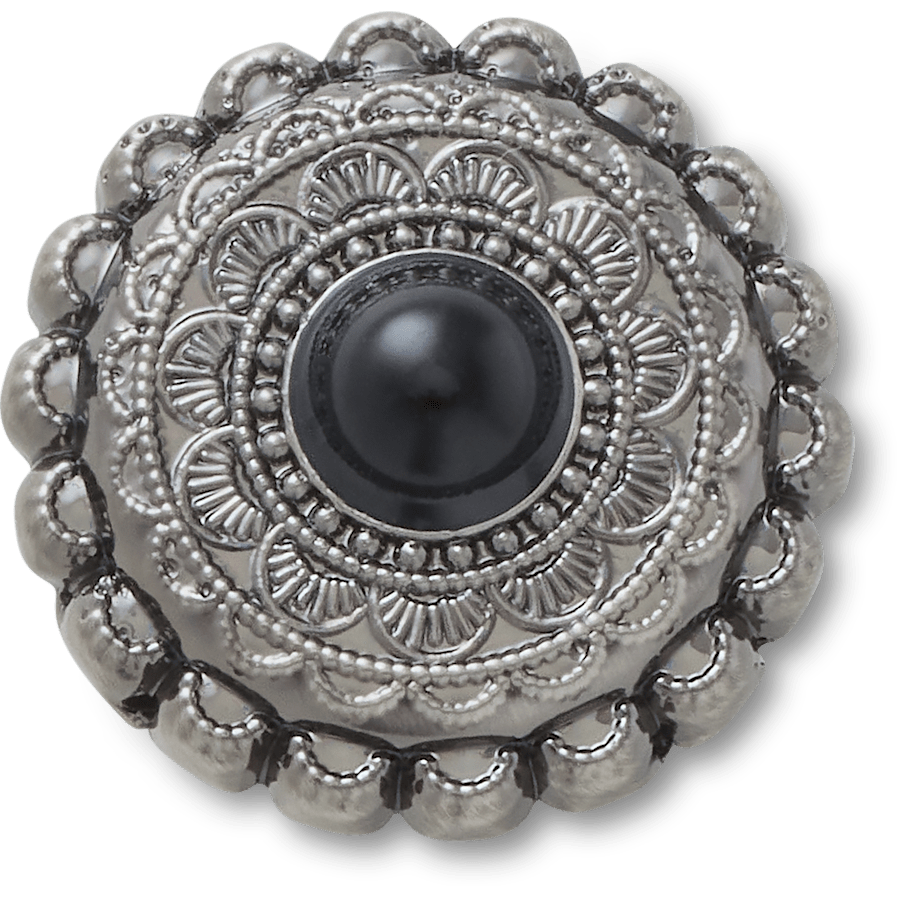 Silver and Black Emblem Jibbitz™ charms | Crocs outlet