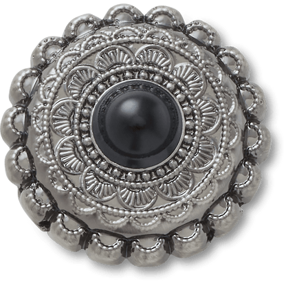Silver and Black Emblem Jibbitz™ charms | Crocs outlet