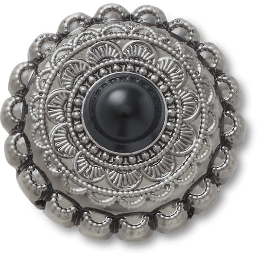 Silver and Black Emblem Jibbitz™ charms | Crocs outlet