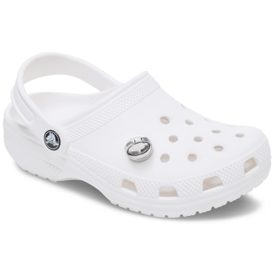 Silver Interchangeable Stud Jibbitz™ charms | Crocs for sale