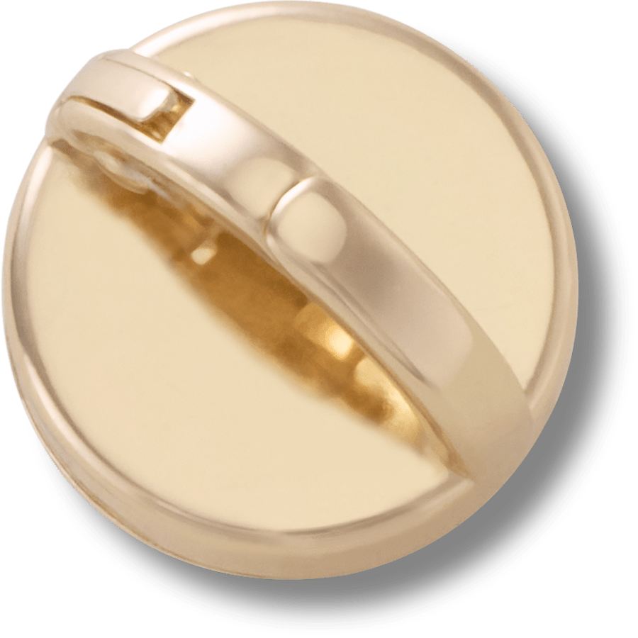 Gold Interchangeable Stud Jibbitz™ charms | Crocs outlet