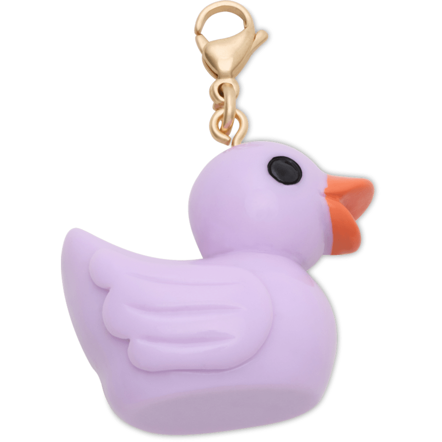 Purple Rubber Duck Charm Jibbitz Shoe Charm | Crocs US