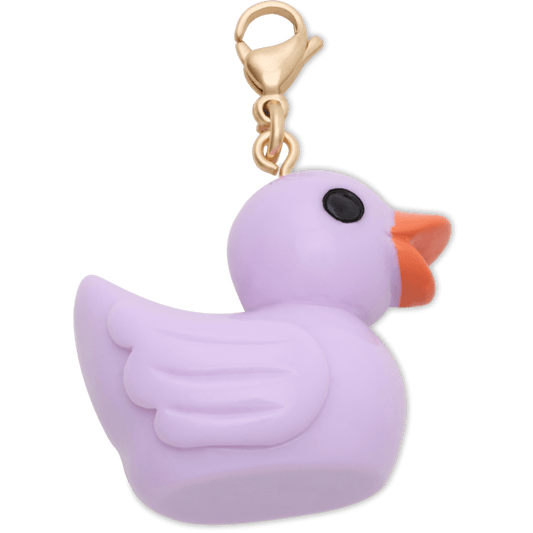 Purple Rubber Duck Charm Jibbitz Shoe Charm | Crocs US