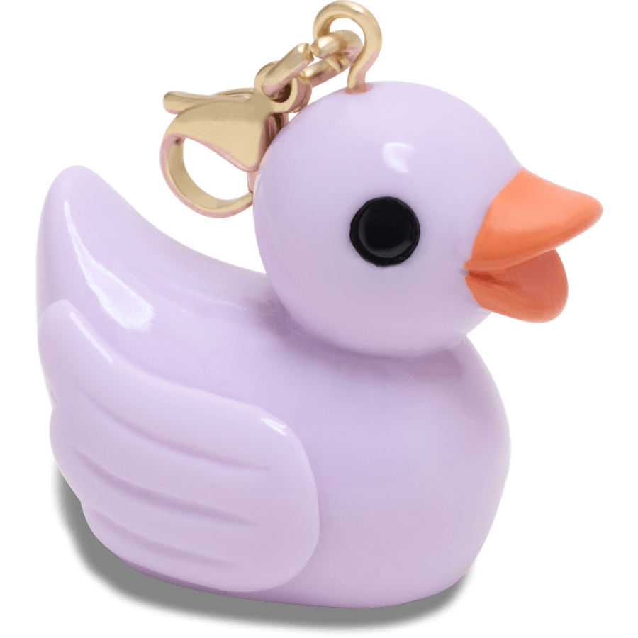 Purple Rubber Duck Charm Jibbitz Shoe Charm | Crocs US