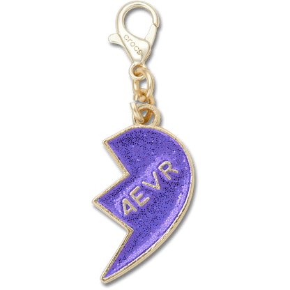 Purple Glitter BFF Charm Right Jibbitz Shoe Charm | Crocs US