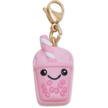 Cute Pink Boba Charm Jibbitz Shoe Charm | Crocs near me