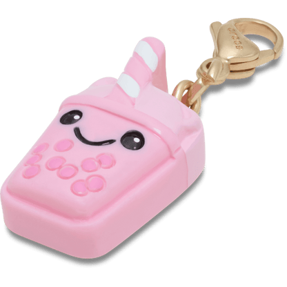 Cute Pink Boba Charm Jibbitz Shoe Charm | Crocs near me