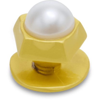 Gold Pentagon Pearl Jibbitz™ charms | Crocs for sale
