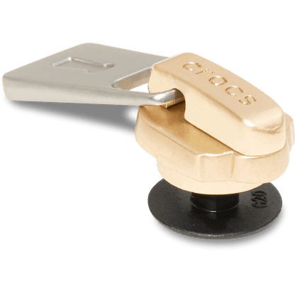 Gold and Silver Zipper Jibbitz™ charms | Crocs discount
