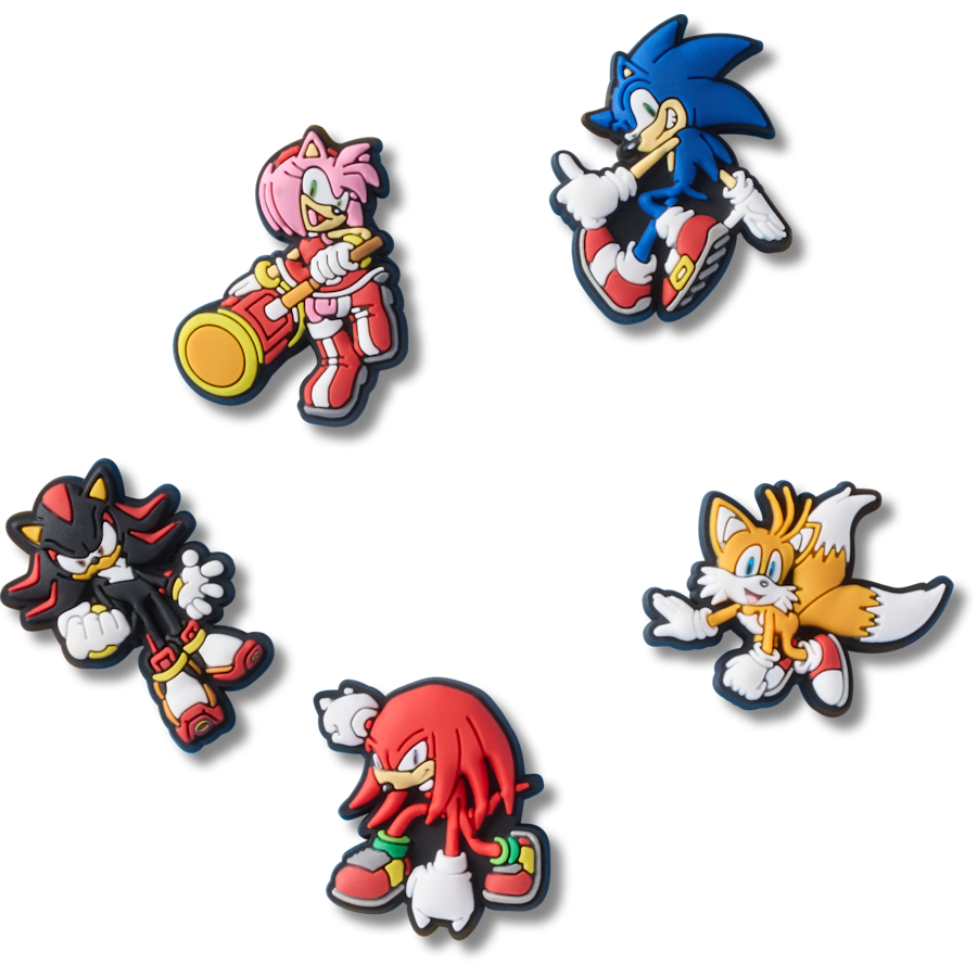 Sonic the Hedgehog 5Pck Jibbitz™ charms | Crocs sale
