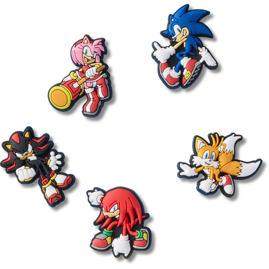 Sonic the Hedgehog 5Pck Jibbitz™ charms | Crocs sale