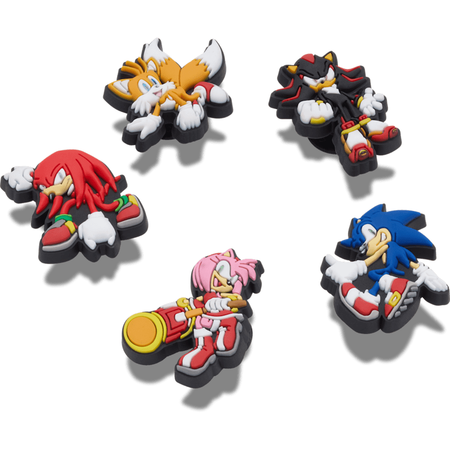 Sonic the Hedgehog 5Pck Jibbitz™ charms | Crocs sale