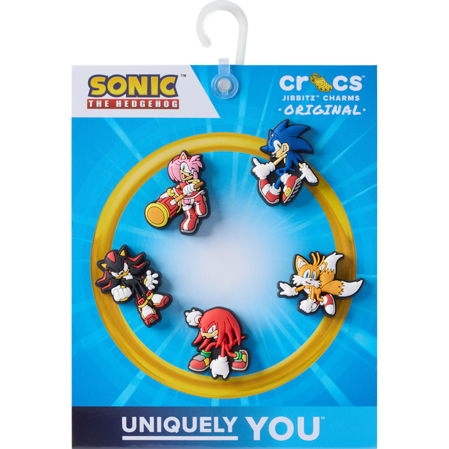 Sonic the Hedgehog 5Pck Jibbitz™ charms | Crocs sale