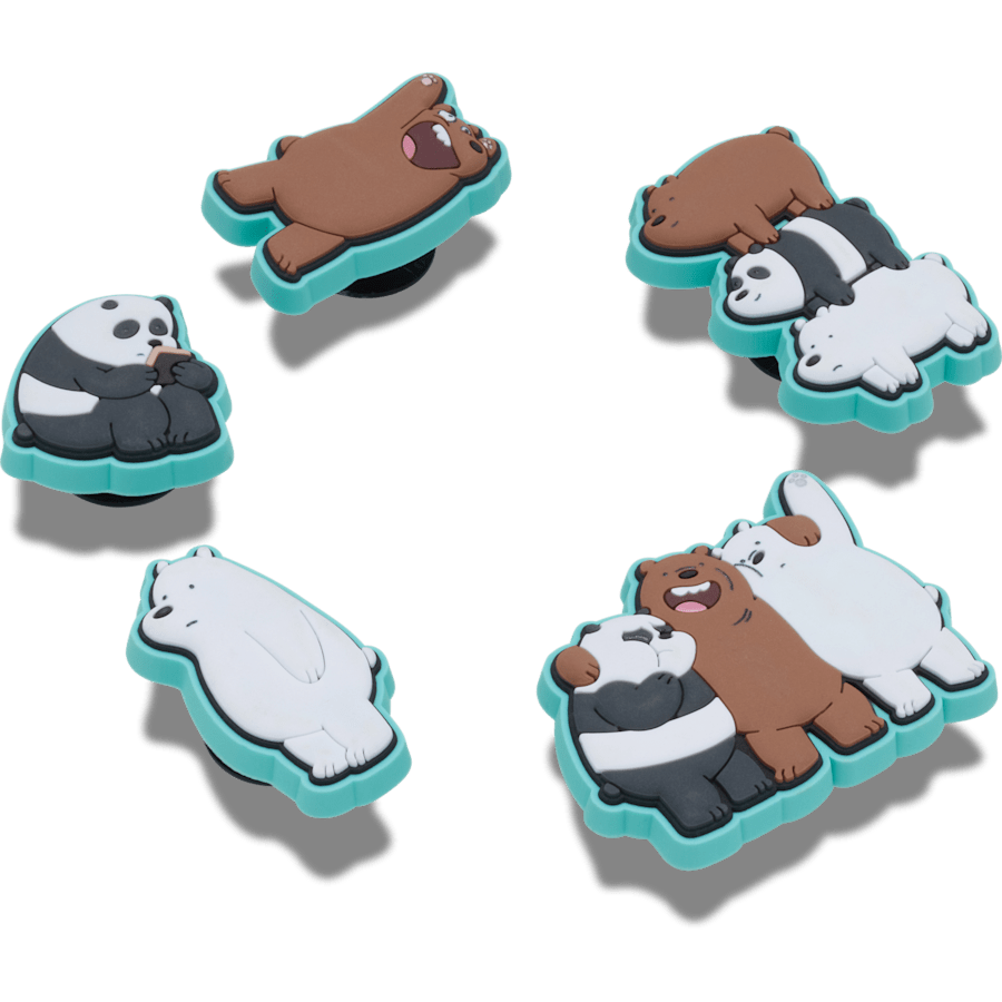 We Bare Bears 5 Pack  Jibbitz™ charms | Crocs for sale