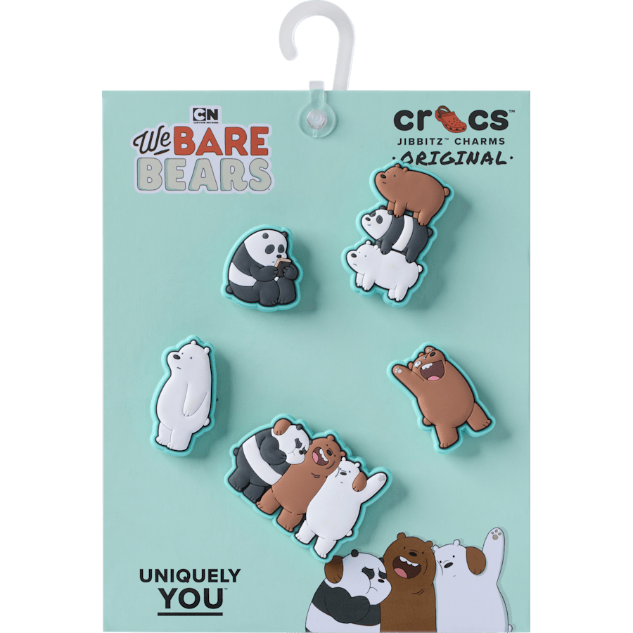 We Bare Bears 5 Pack  Jibbitz™ charms | Crocs for sale