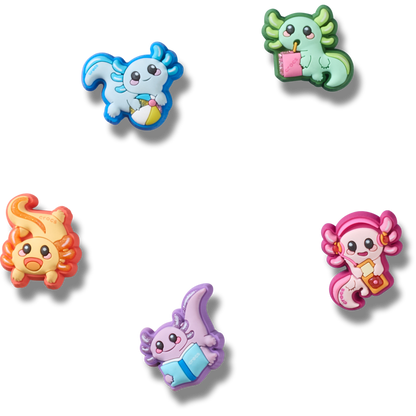 Tiny Axolotls 5 Pack Jibbitz™ charms | Crocs US