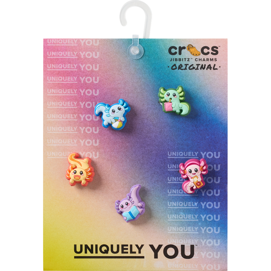 Tiny Axolotls 5 Pack Jibbitz™ charms | Crocs US