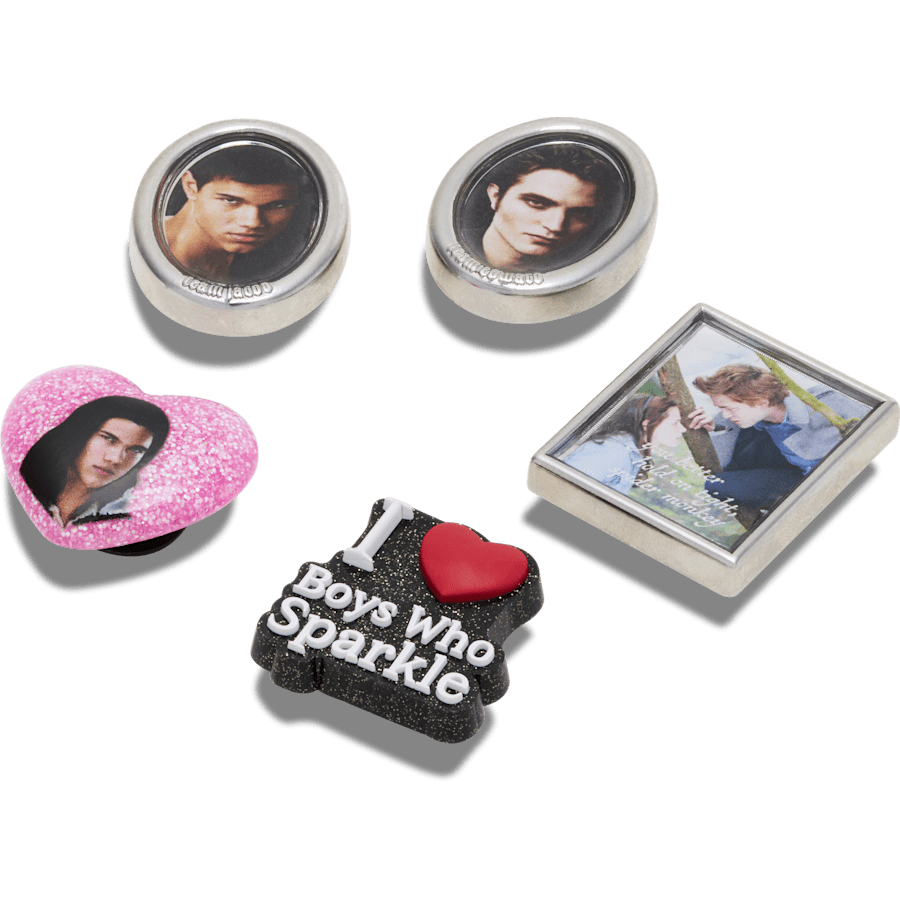 The Twilight Saga 5 Pack Jibbitz Shoe Charm | Crocs for sale