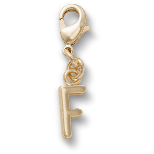 Gold Letter F Charm Jibbitz™ charms | Crocs outlet