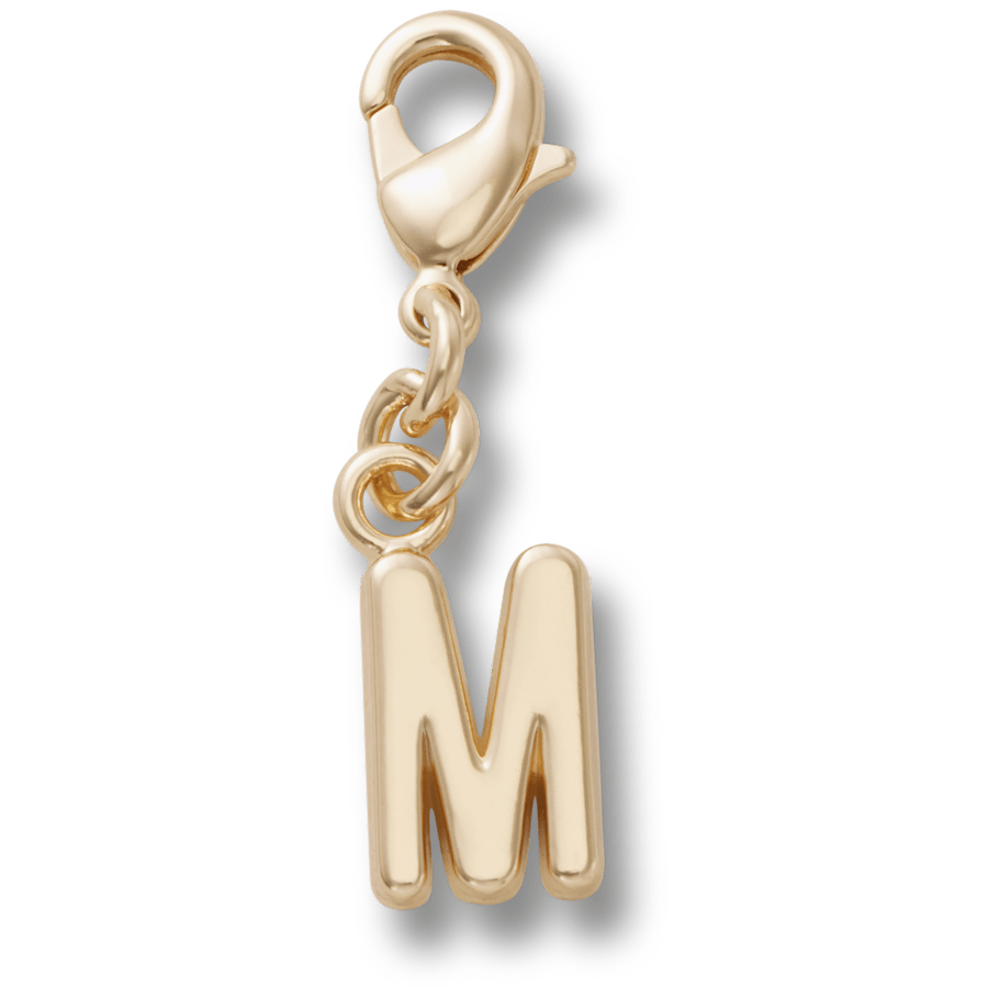 Gold Letter M Charm Jibbitz™ charms | Crocs sale