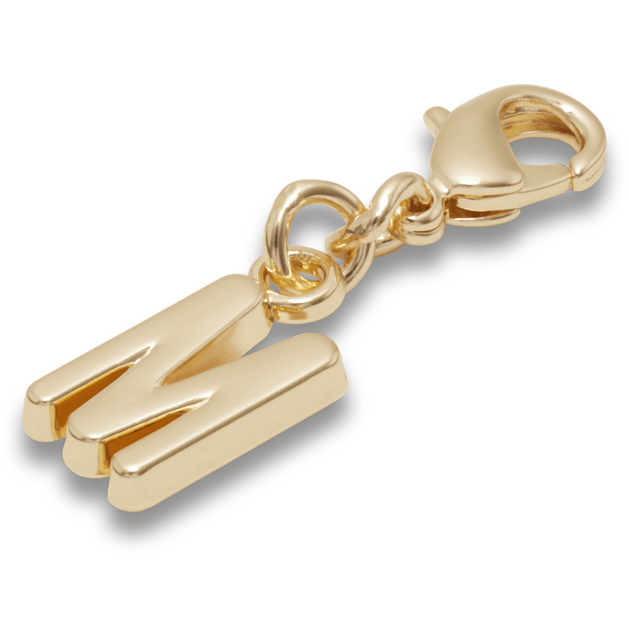 Gold Letter M Charm Jibbitz™ charms | Crocs sale