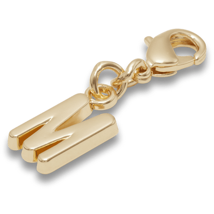Gold Letter M Charm Jibbitz™ charms | Crocs sale