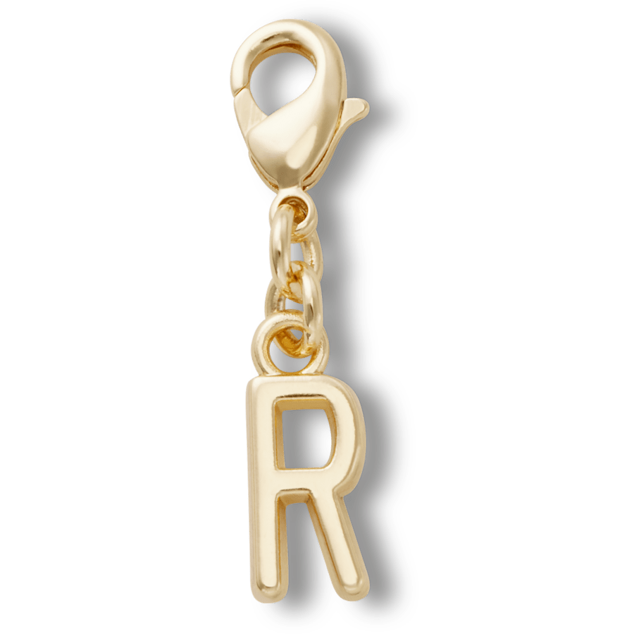 Gold Letter R Charm Jibbitz™ charms | Crocs online