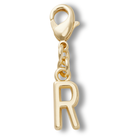 Gold Letter R Charm Jibbitz™ charms | Crocs online
