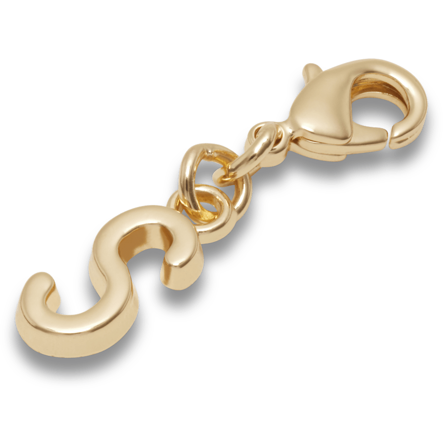 Gold Letter S Charm Jibbitz™ charms | Crocs outlet