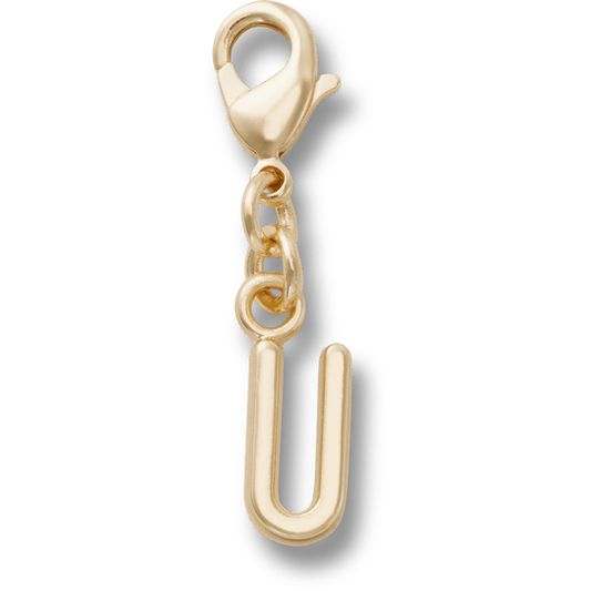 Gold Letter U Charm Jibbitz™ charms | Crocs sale