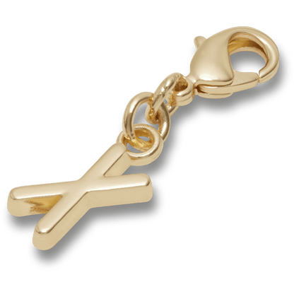 Gold Letter X Charm Jibbitz™ charms | Crocs sale