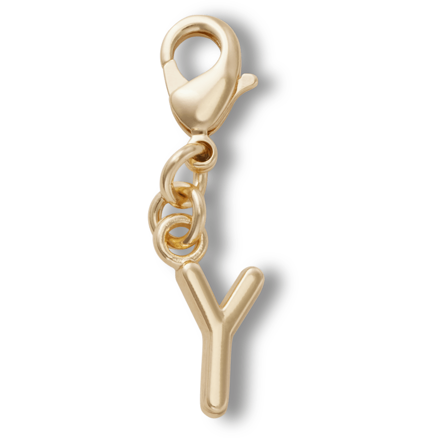 Gold Letter Y Charm Jibbitz™ charms | Crocs online