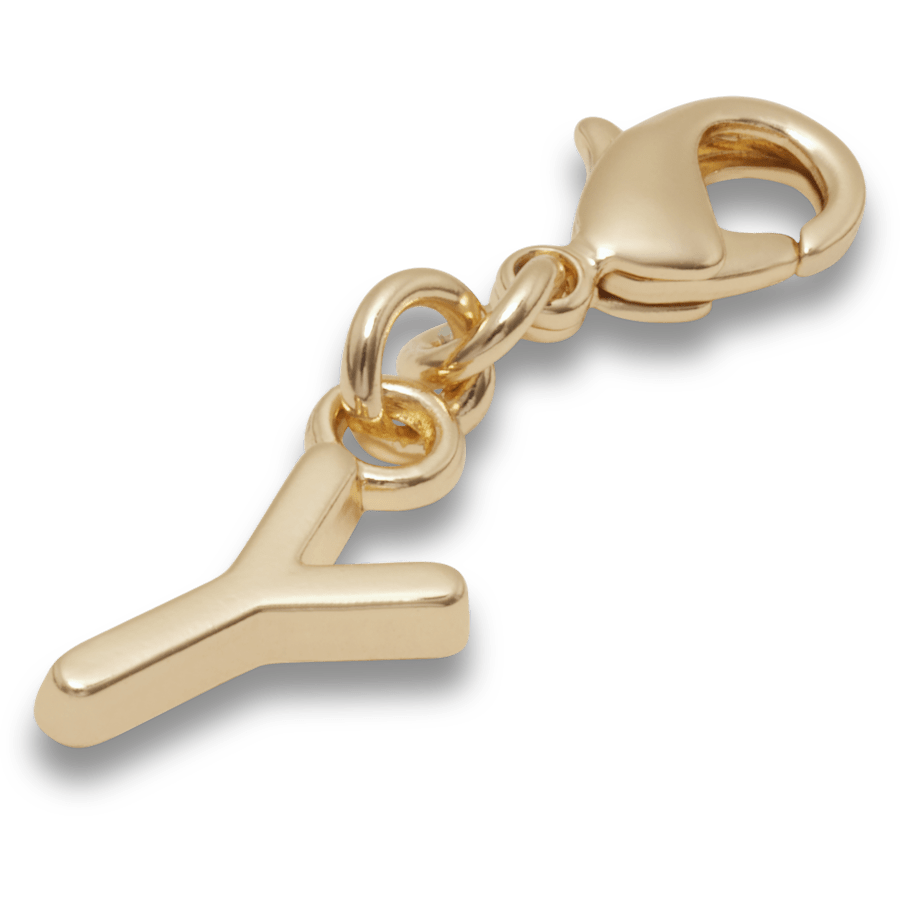 Gold Letter Y Charm Jibbitz™ charms | Crocs online