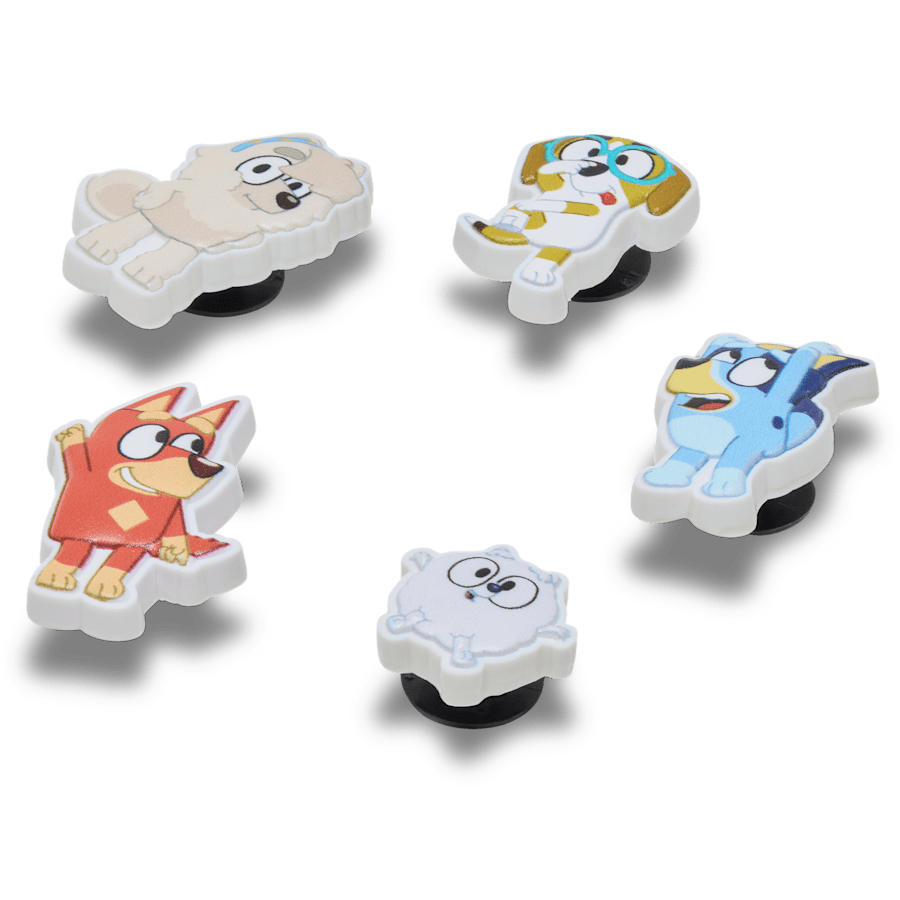 Bluey 5 Pack Jibbitz Shoe Charm | Crocs for sale