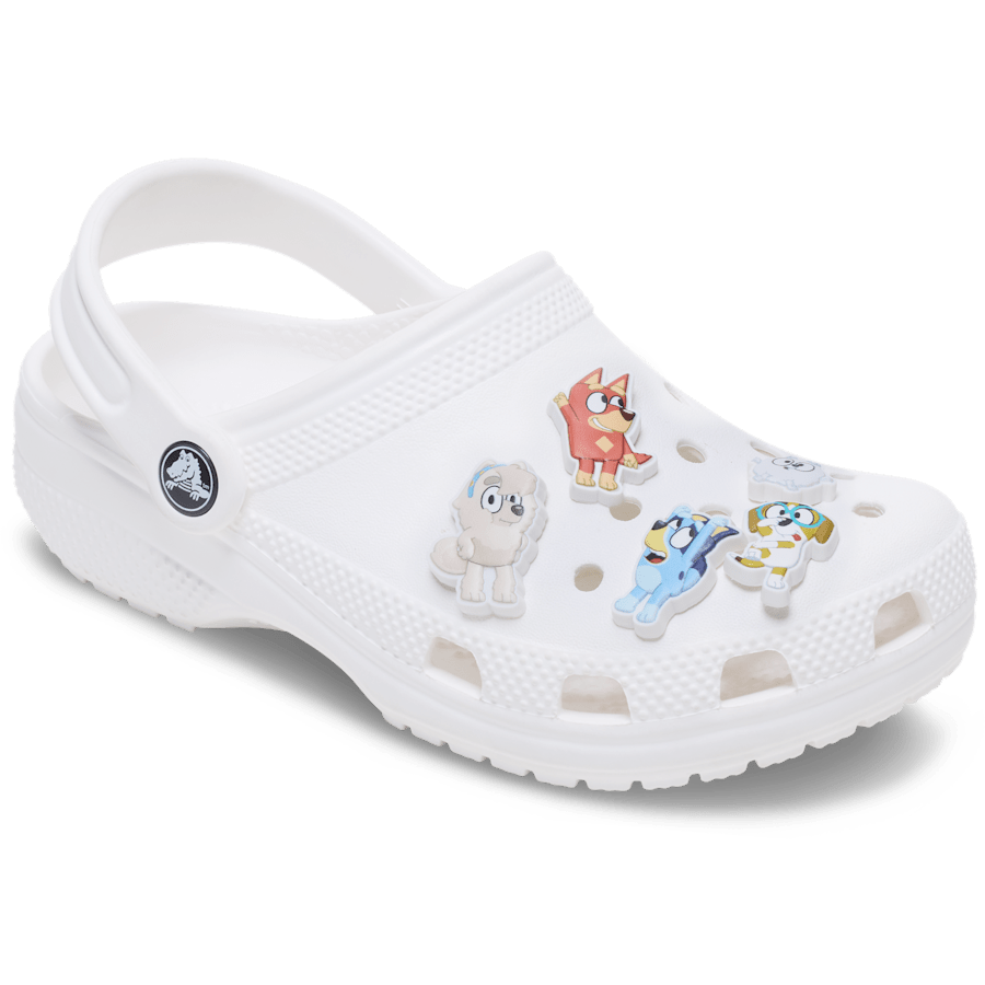 Bluey 5 Pack Jibbitz Shoe Charm | Crocs for sale