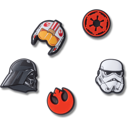 Star Wars Symbols 5 Pack Jibbitz™ charms | Crocs online