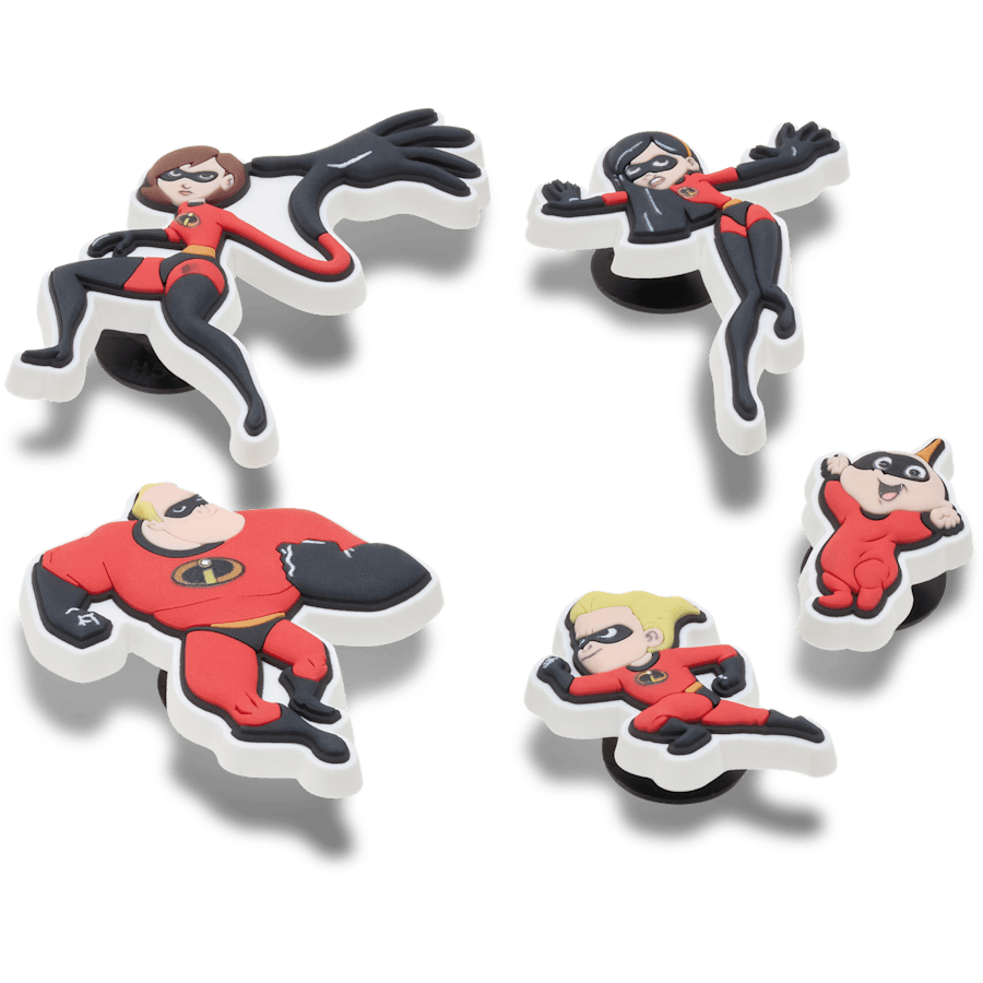 Pixar Incredibles 5 Pack Jibbitz charm | Crocs discount