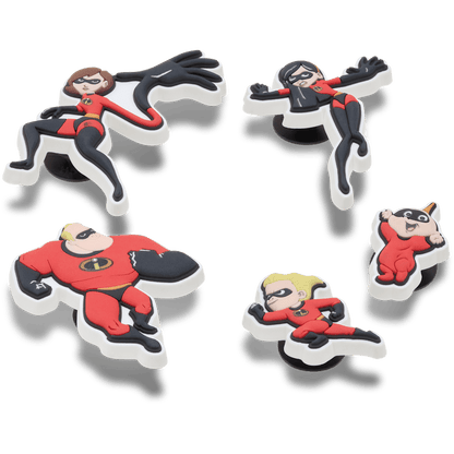 Pixar Incredibles 5 Pack Jibbitz charm | Crocs discount
