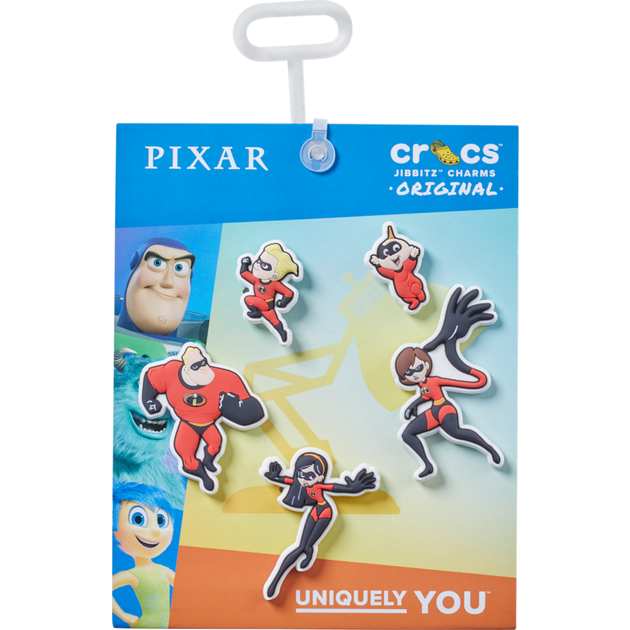 Pixar Incredibles 5 Pack Jibbitz charm | Crocs discount
