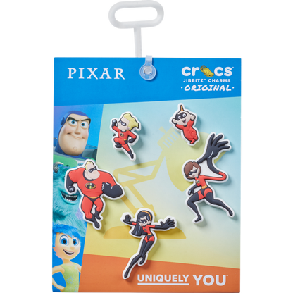 Pixar Incredibles 5 Pack Jibbitz charm | Crocs discount
