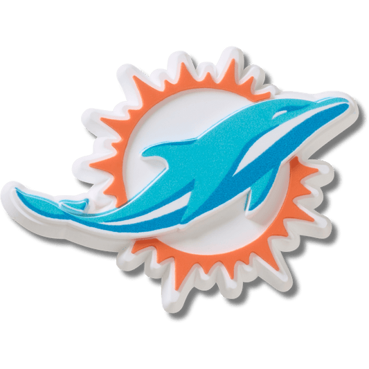 NFL Miami Dolphins Logo Jibbitz™ charms | Crocs online