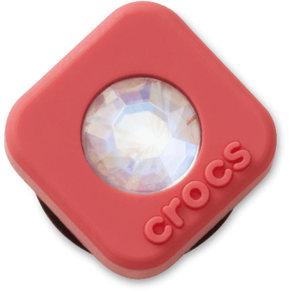 Red Square PVC SMT Gem Jibbitz™ charms | Crocs near me