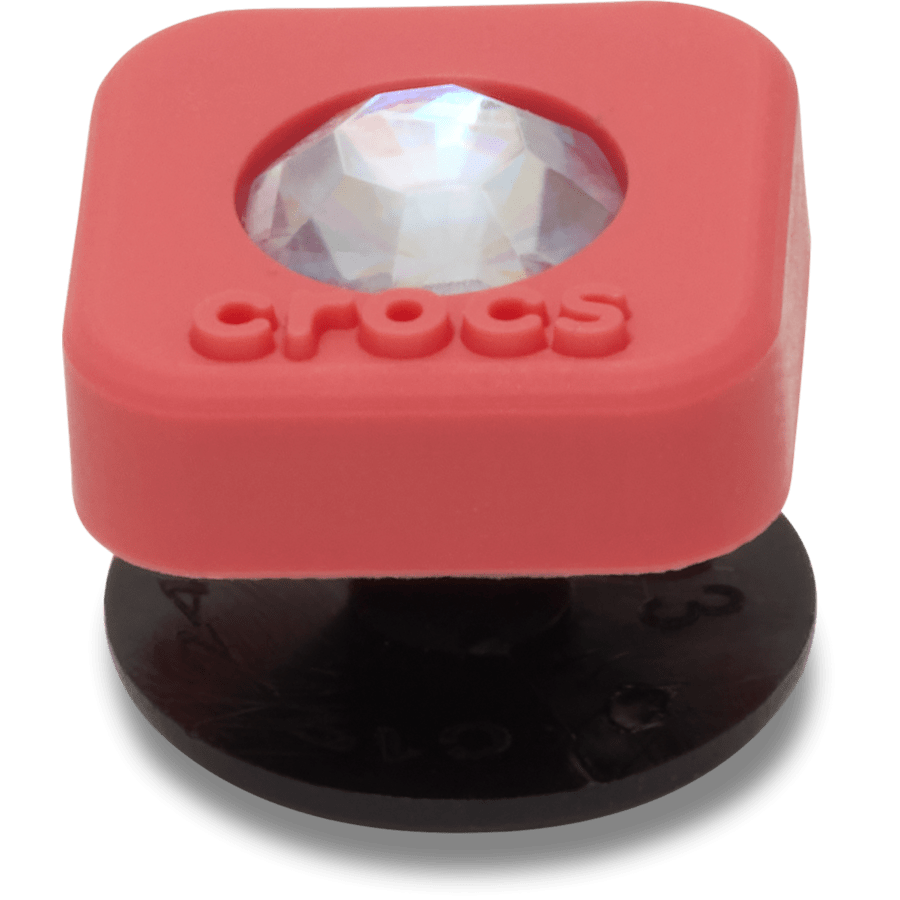 Red Square PVC SMT Gem Jibbitz™ charms | Crocs near me