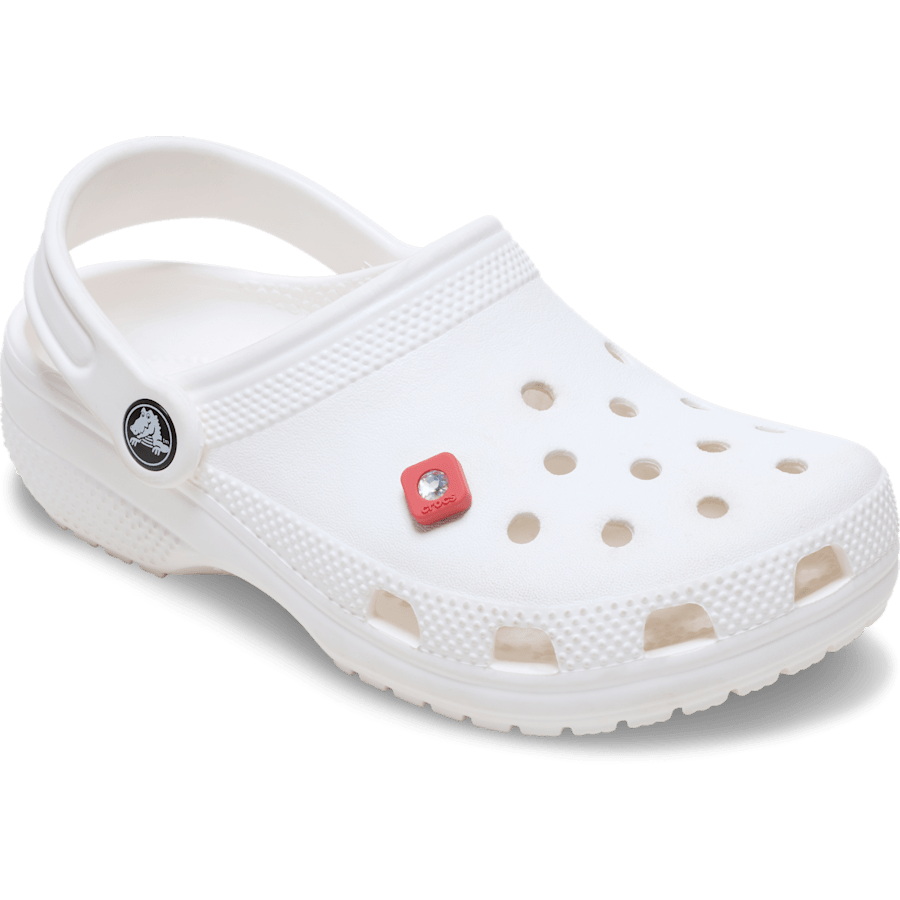 Red Square PVC SMT Gem Jibbitz™ charms | Crocs near me