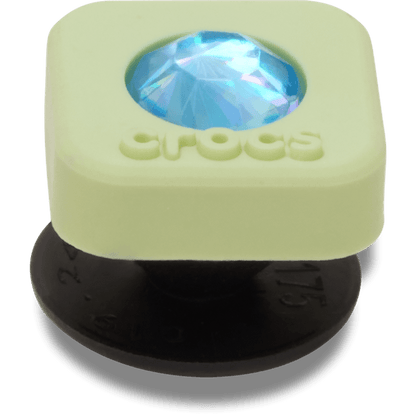 Green PVC Square SMT Gem Jibbitz™ charms | Crocs outlet