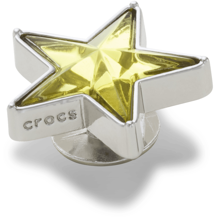Silver and Green SMT Gem Star Jibbitz™ charms | Crocs outlet